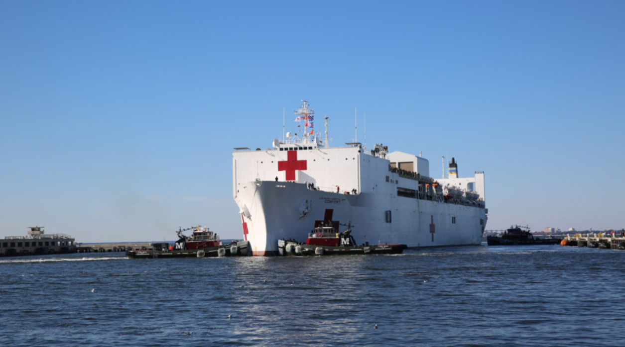 Buque hospital de EE. UU. prestará ayuda médica a Latinoamérica, entre ellos a Honduras