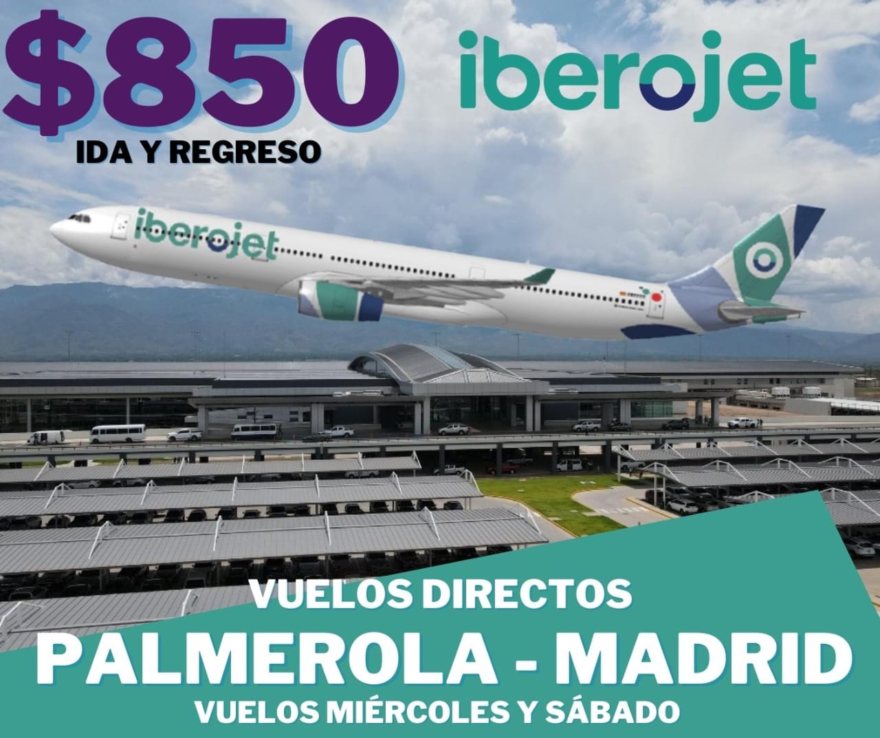Palmerola tendrá vuelos directos a Madrid con Iberojet desde diciembre Palmerola tendrá vuelos directos a Madrid con Iberojet desde diciembre