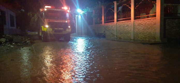 Se registran inundaciones en Yoro