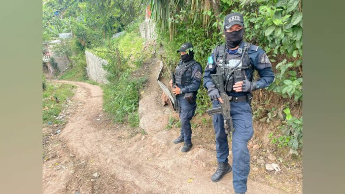 Intervenida la colonia Villa Nueva, con más de 150 efectivos policiales.