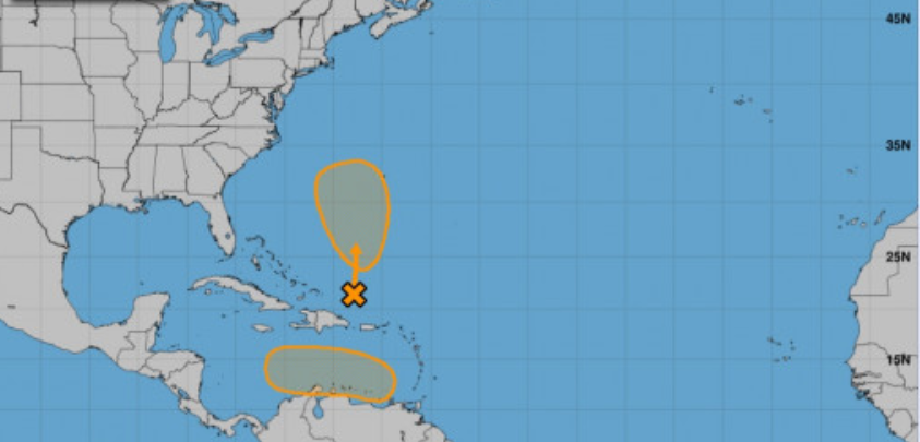 Incrementa la posibilidad de formación ciclónica en el este caribeño