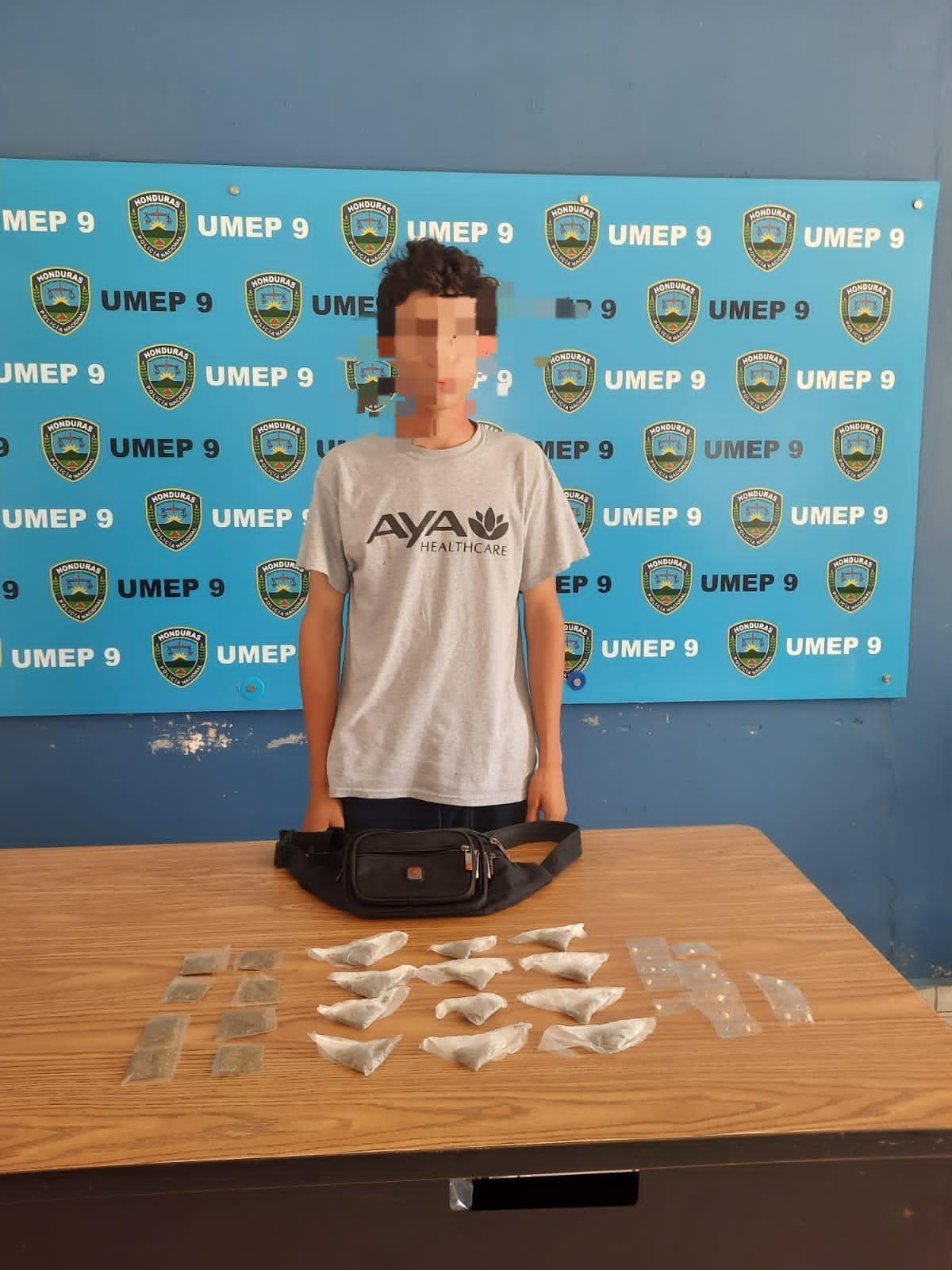 Capturan sujeto en posesión de droga en la Lima