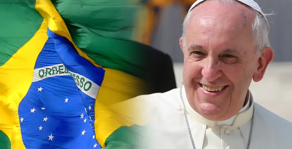 A pocos días de las elecciones presidenciales el Papa Francisco rezó por Brasil