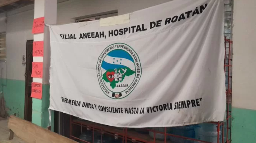 Personal de salud exige el pago de sueldos atrasados Personal de salud exige el pago de sueldos atrasados