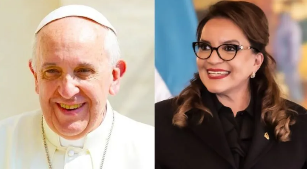 El Papa Francisco recibirá en audiencia oficial a la presidenta Xiomara Castro