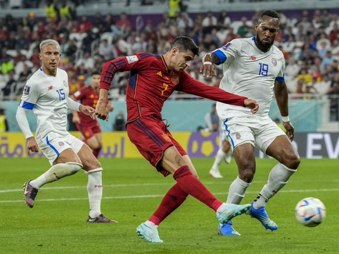 Costa Rica encaja ante España su mayor goleada en un Mundial Costa Rica encaja ante España su mayor goleada en un Mundial