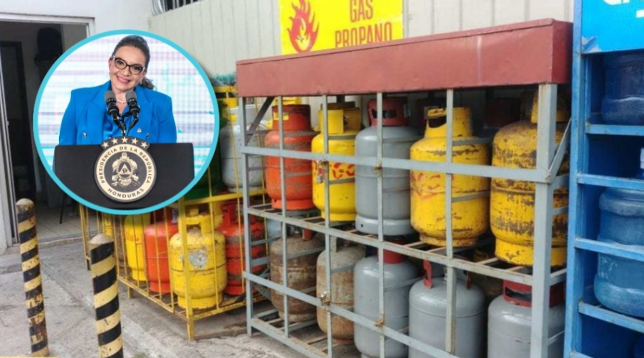 Congelamiento al precio del galón de GLP ordenado por la Presidenta Castro deja más de L50 en ahorro