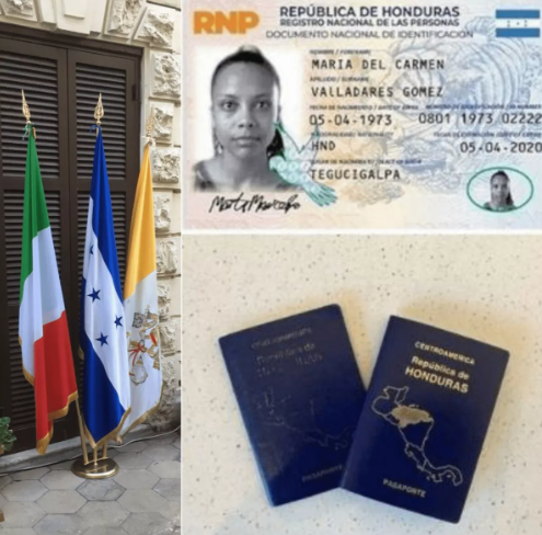 Honduras inicia enrolamiento y emisión del pasaporte electrónico en Roma, Italia