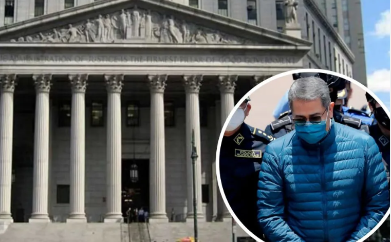 Así se desarrolló la audiencia del expresidente Hernández en la Corte de Nueva York, EE. UU.