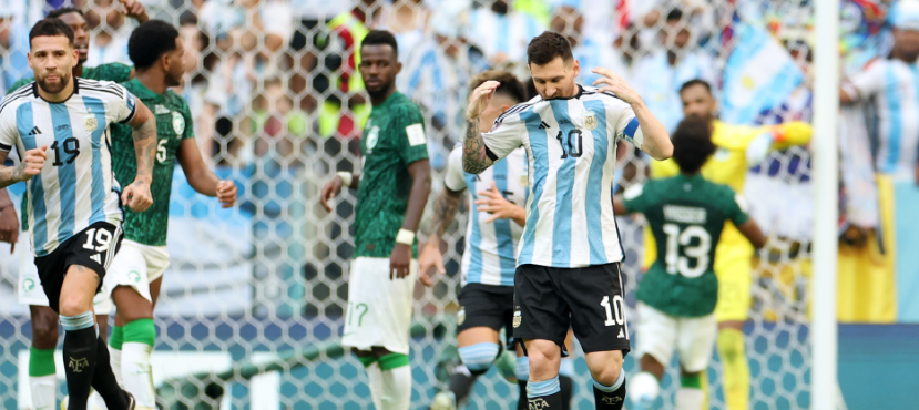Argentina pierde contra una sorprendente Arabia Saudita en Qatar Argentina pierde contra una sorprendente Arabia Saudita en Qatar