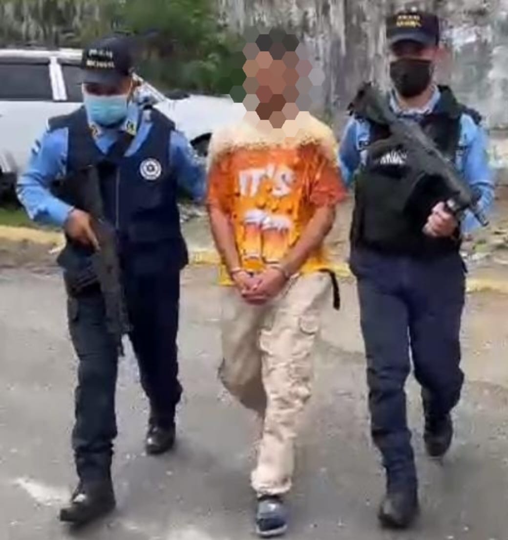 DPI detiene a alias «Pingo» supuesto cabecilla de la Pandilla 18 por el delito de secuestro agravado