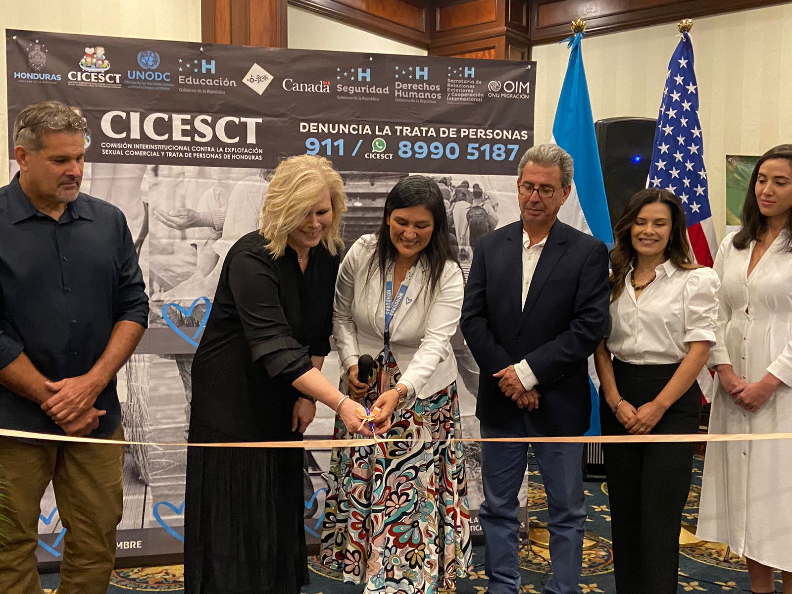 La Cicesct y casa Esther inauguran centro de refugio para víctimas de trata de personas y explotación sexual en San Pedro Sula
