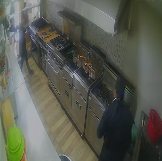 Fuga de gas a punto de causar desgracia en un restaurante