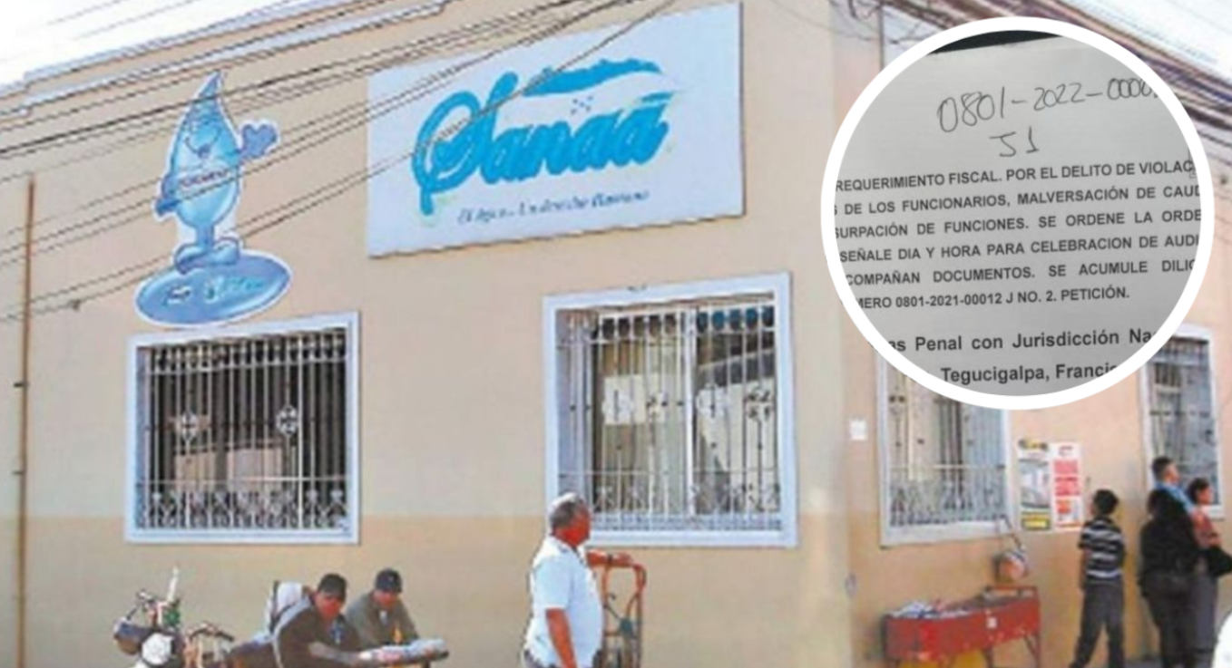 FETCCOP logra apertura de juicio contra exfuncionarios del SANAA