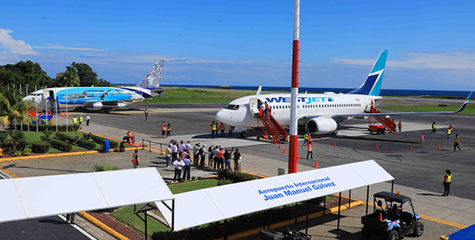 Suspendidos los vuelos en el Aeropuerto Juan Manuel Gálvez por Lisa