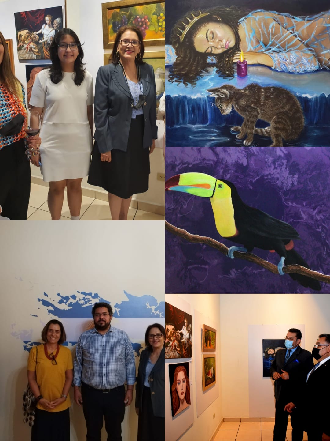 Argentina MUNA DARAGU presentó la exposición colectiva “Fotosíntesis Artística”