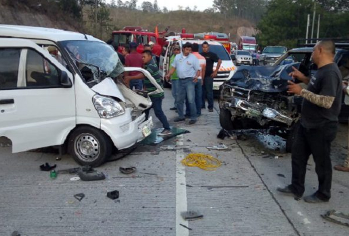 Un fin de semana sangriento en carreteras hondureñas