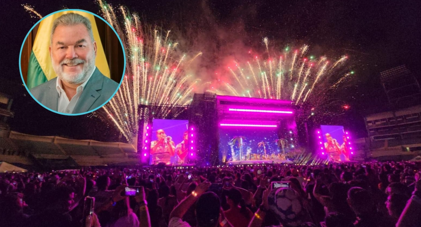 Alcalde Roberto Contreras presenta comparativo de ingresos obtenidos por conciertos realizados en SPS