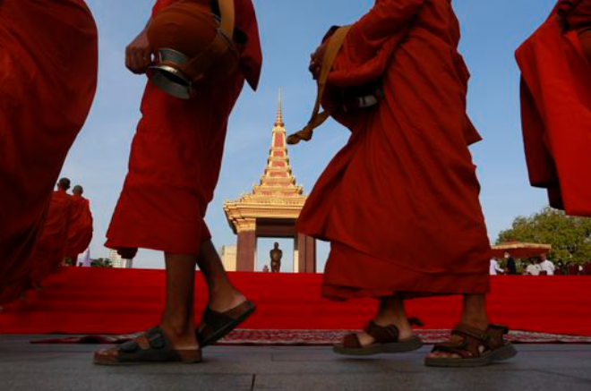 Templo budista se quedó sin monjes;  todos dieron positivo en pruebas antidrogas