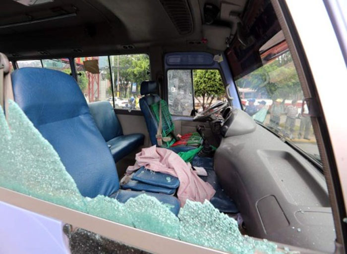 Tirotean rapidito en Tegucigalpa