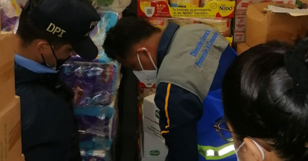 Decomisan leche ingresada al país por supuesto contrabando