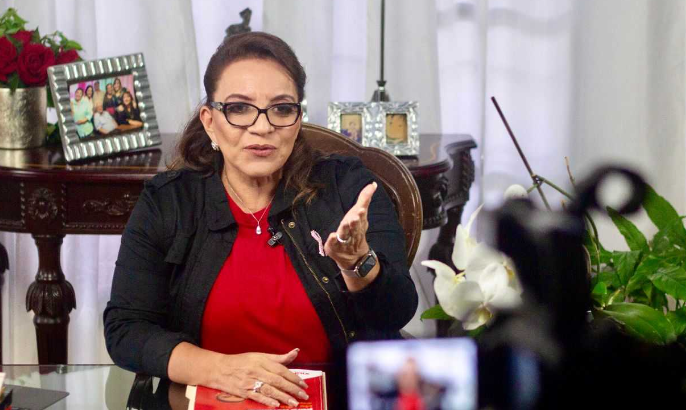 Presidenta Castro destaca proyecciones de crecimiento económico Presidenta Castro destaca proyecciones de crecimiento económico