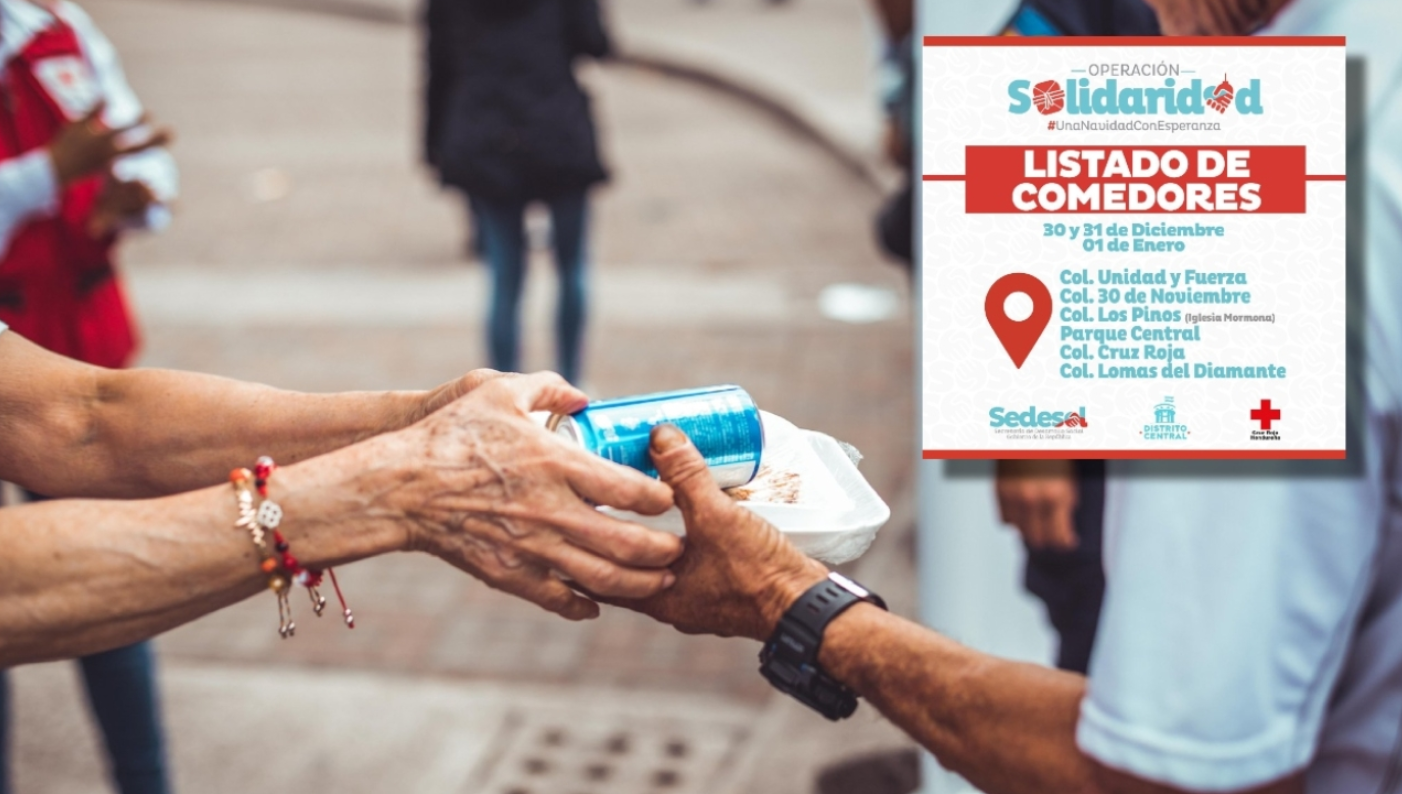 ¡Operación Solidaridad! AMDC reanuda comedores en diferentes colonias capitalinas