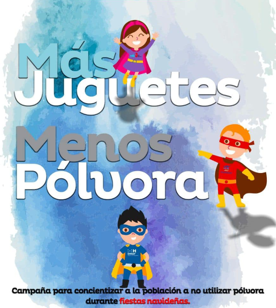 Dinaf anuncia fuertes sanciones a padres de menores quemados por pólvora