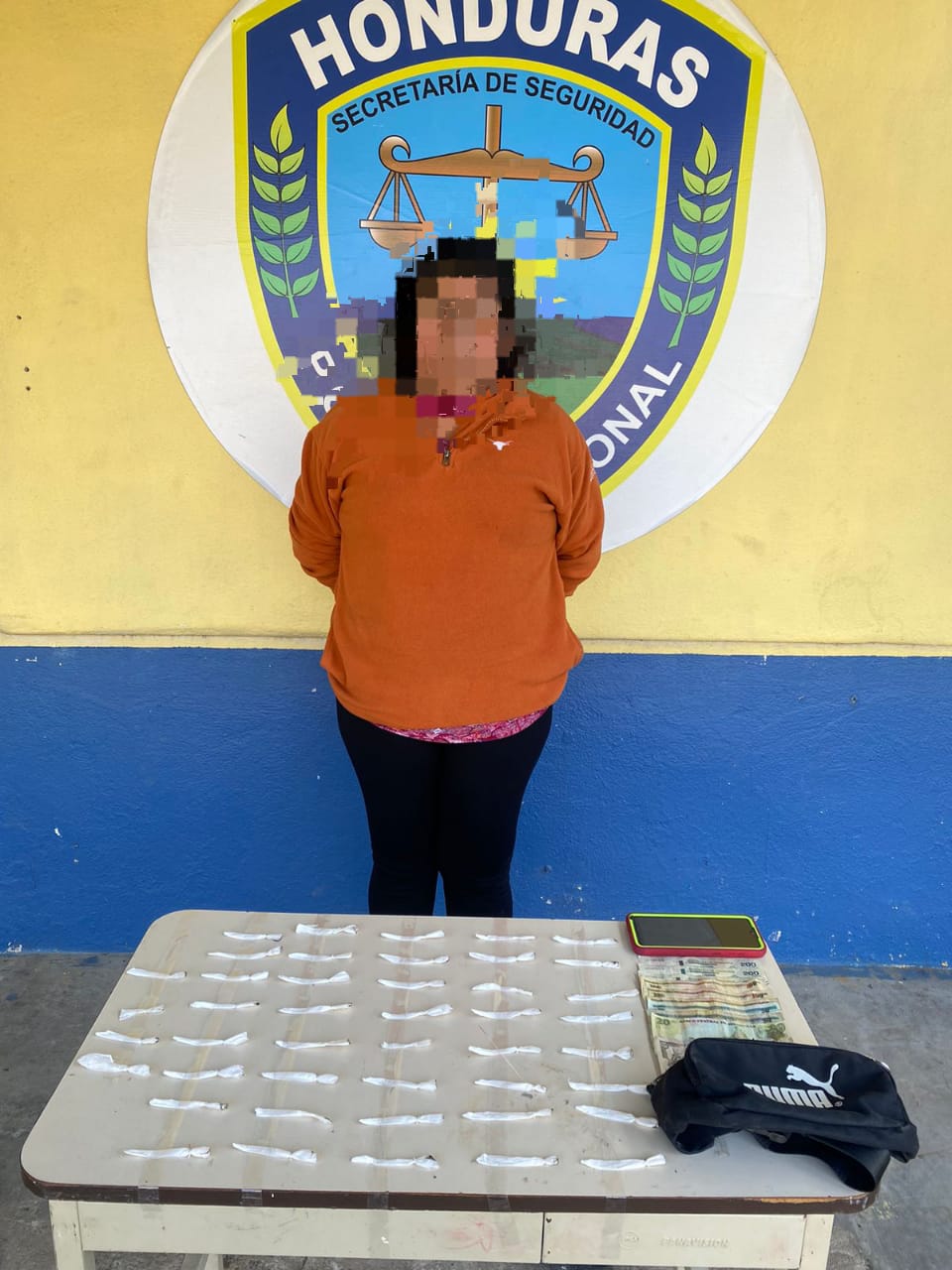 En Intibucá detienen a un mujer por el delito de tráfico de drogas En Intibucá detienen a un mujer por el delito de tráfico de drogas