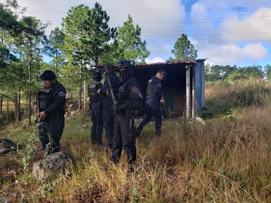 Policía Nacional localiza centro de operaciones de la pandilla 18 en Ciudad España