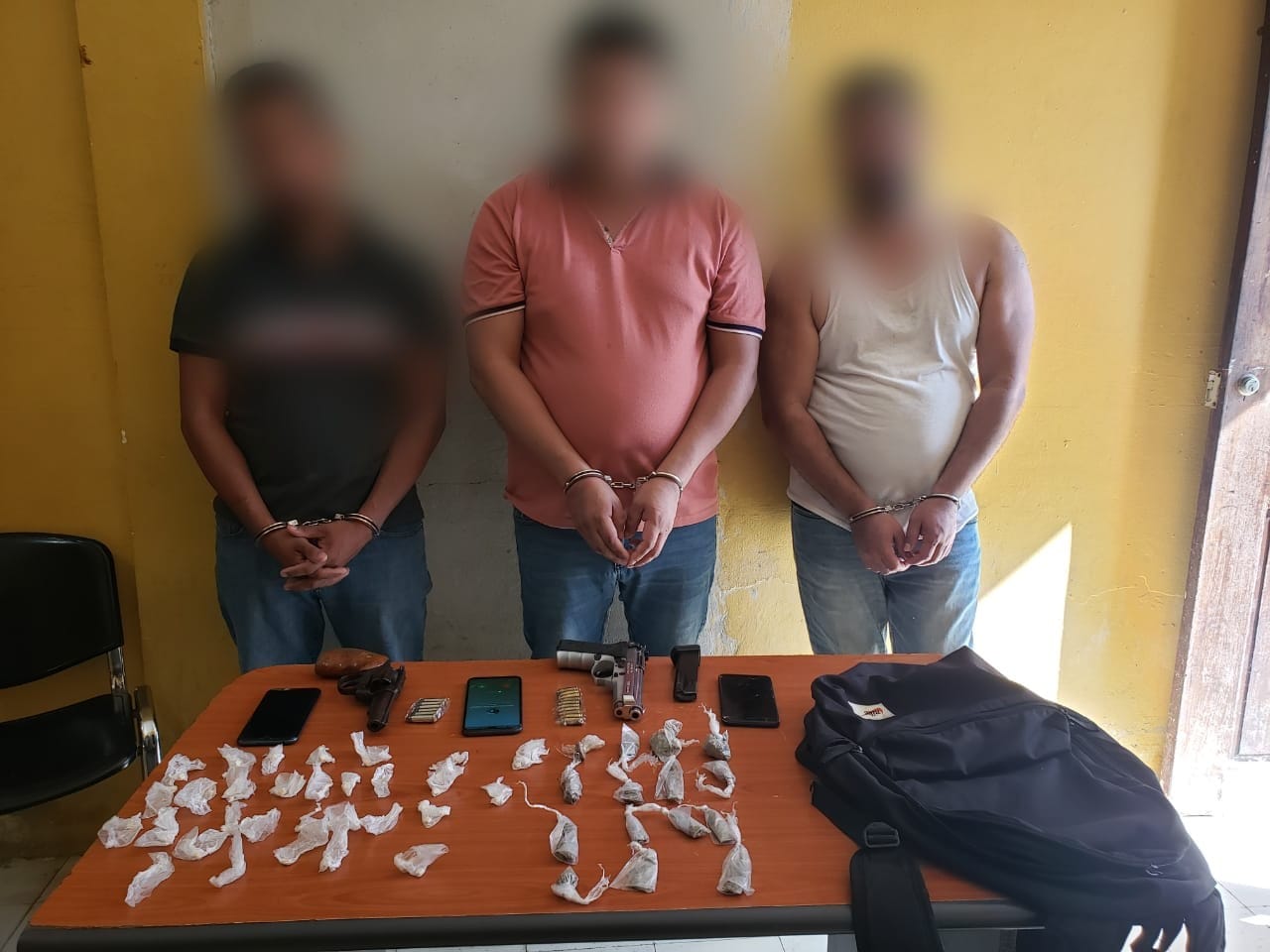 Policias de la UMEP-11 desarticulan banda criminal «Los Sanpedranos» en Yoro