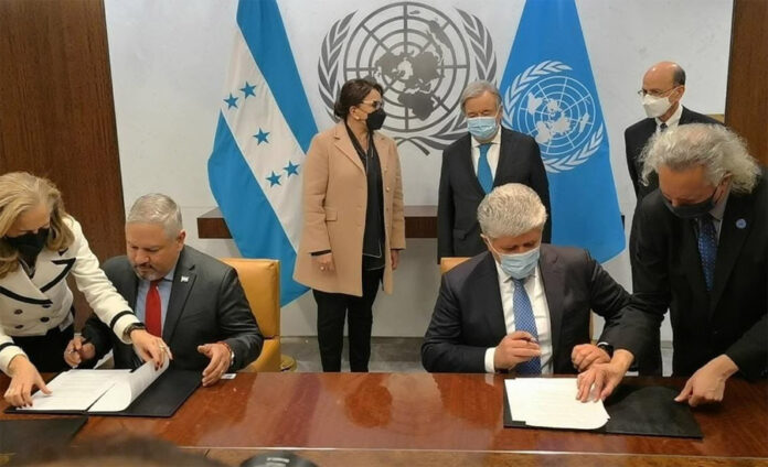 Honduras y ONU acuerdan instalar una CICIH “independiente y justa”