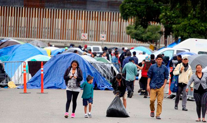 Albergues en la frontera de EE UU rechazan a migrantes indocumentados Albergues en la frontera de EE UU rechazan a migrantes indocumentados