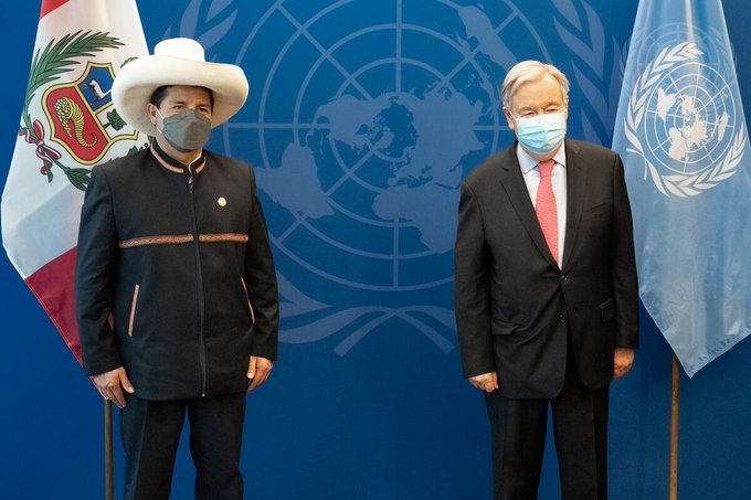 La ONU «condena todo intento de subvertir el orden democrático» en Perú La ONU «condena todo intento de subvertir el orden democrático» en Perú