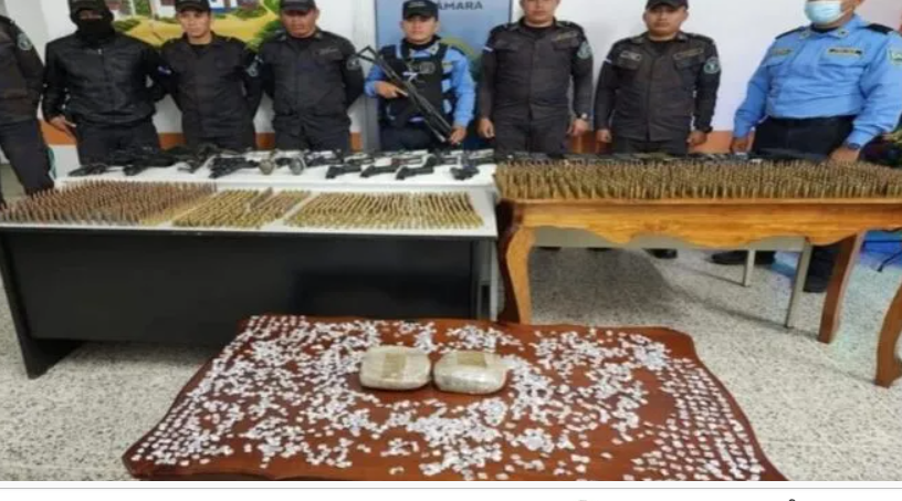 Incautan 2,520 municiones de diversos calibres de armas en cárcel de Támara