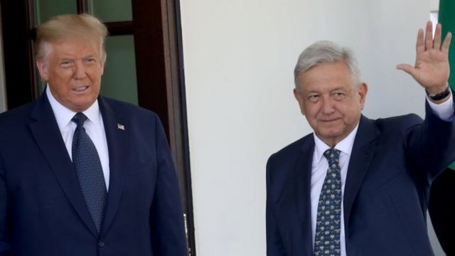 Trump se burla del gobierno de AMLO en su primer evento oficial de campaña Trump se burla del gobierno de AMLO en su primer evento oficial de campaña