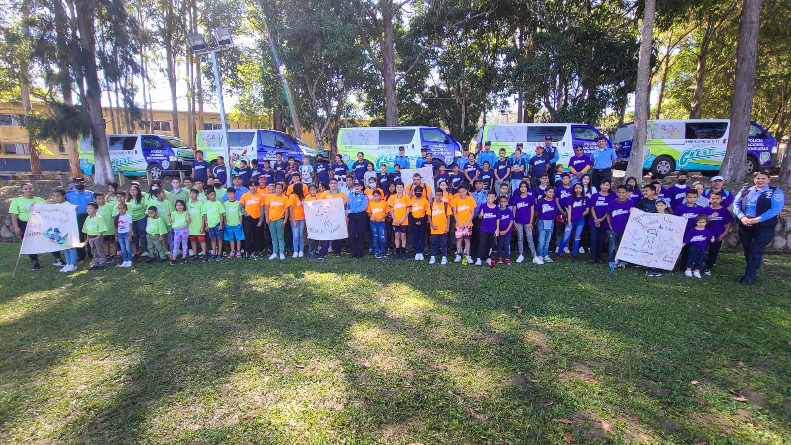 El Centro de Capacitación para Oficiales de Policía, es Epicentro del Campamento GREAT AD ASTRA 2023