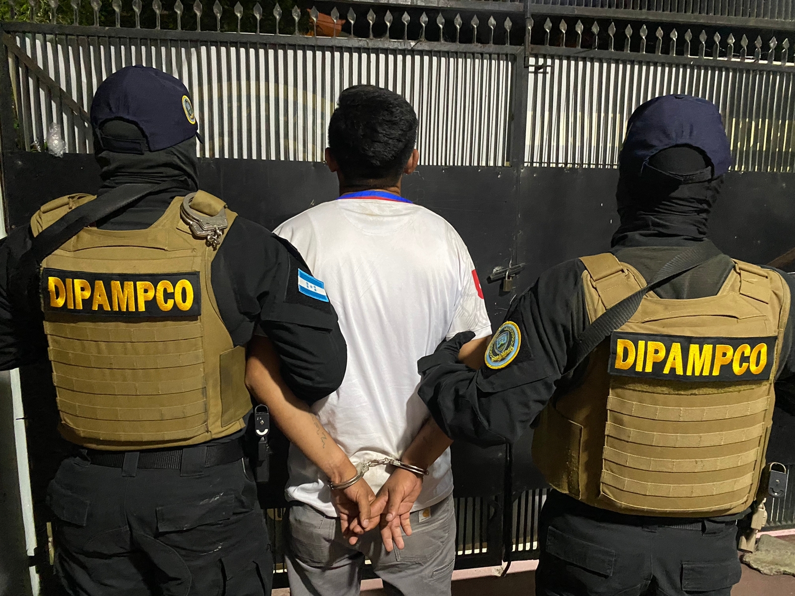 DIPAMPCO captura a alias «El Ponky», gatillero de la estructura criminal Mara MS-13, en Potrerillos, Cortés