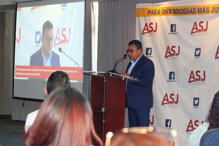 Presupuesto General es inconsistente con la realidad hondureña, según ASJ Presupuesto General es inconsistente con la realidad hondureña, según ASJ