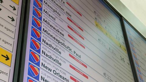 Miles de vuelos retrasados en EE.UU. por un fallo informático