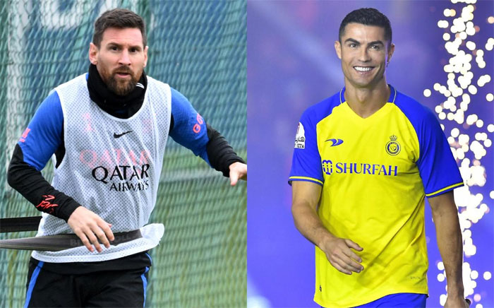 Messi y Ronaldo se volverán a ver las caras en un amistoso en Riad el jueves Messi y Ronaldo se volverán a ver las caras en un amistoso en Riad el jueves