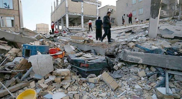Al menos 120 heridos en un terremoto de 5.4 grados en el norte de Irán