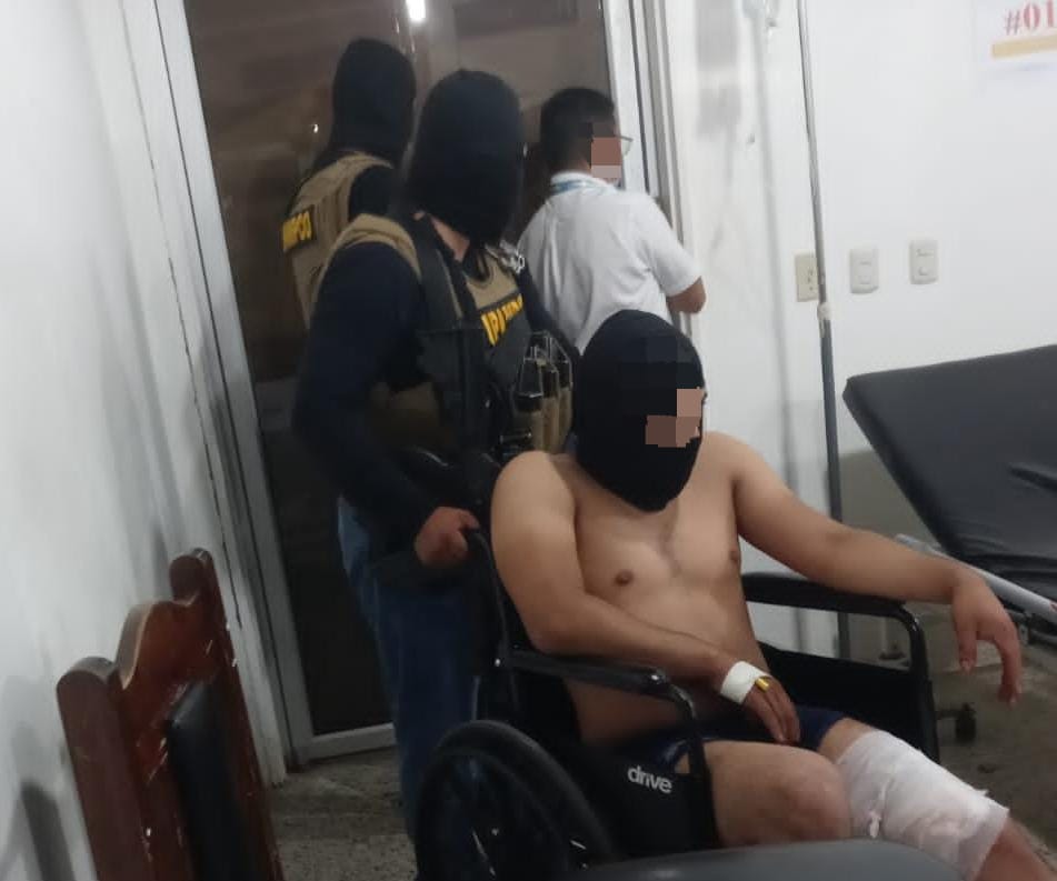 Agente de la DIPAMPCO resulta herido mientras se realizaba una operación de captura de un extorsionador Agente de la DIPAMPCO resulta herido mientras se realizaba una operación de captura de un extorsionador