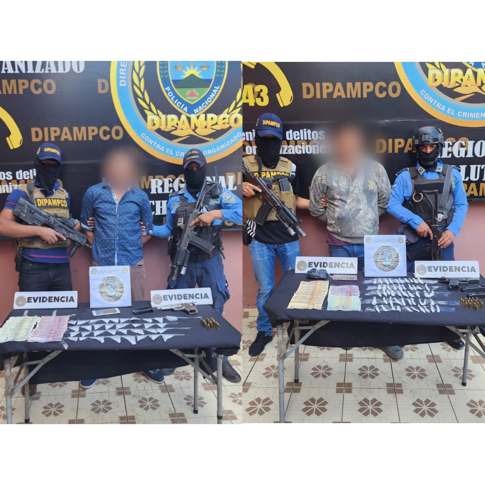 Dos miembros de diferentes organizaciones criminales vinculados a la venta de drogas y portación ilegal de armas son capturados en Choluteca Dos miembros de diferentes organizaciones criminales vinculados a la venta de drogas y portación ilegal de armas son capturados en Choluteca