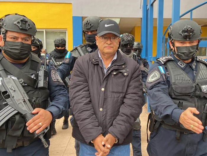 Midence Oquelí Martínez se presenta a segunda audiencia de extradición