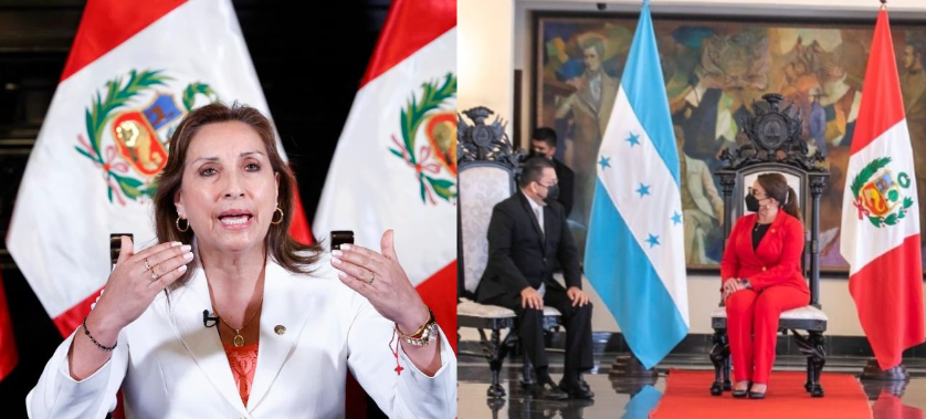Perú retira a su embajador en Honduras por desconocer el Gobierno de Dina Boluarte