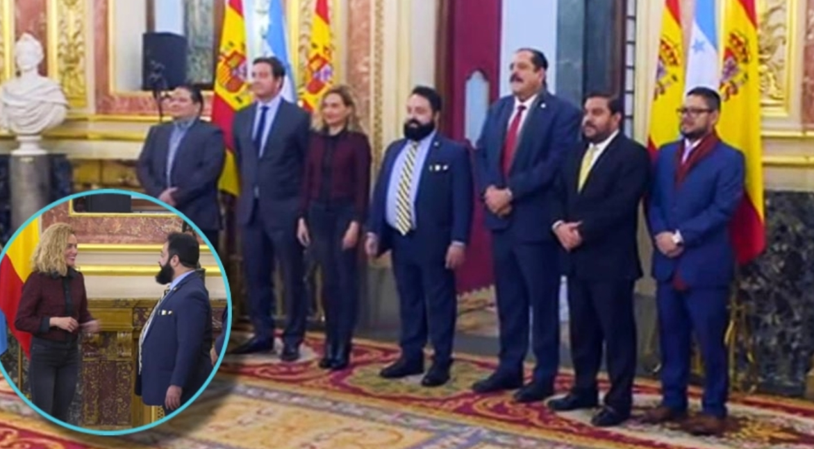 Luis Redondo se reúne con la presidenta del Congreso de diputados de España, Meritxell Batet