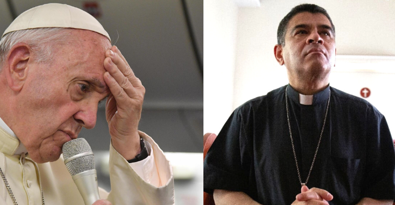 Papa Francisco dijo estar dolido por la condena al obispo Rolando Álvarez Papa Francisco dijo estar dolido por la condena al obispo Rolando Álvarez