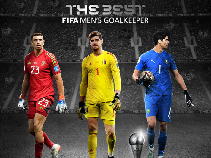 Courtois, Emiliano Martínez y Bono, nominados al The Best Mejor Portero FIFA