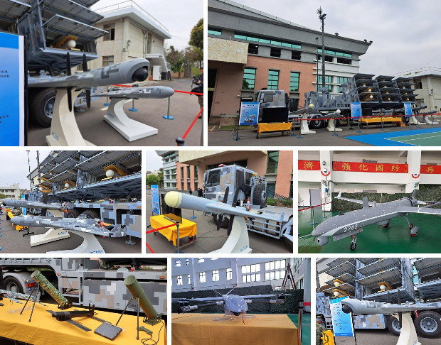 Taiwán presenta nuevos drones militares inspirados en el conflicto en Ucrania